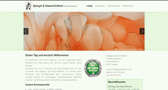 Desktop Screenshot of glas-fellmann.de
