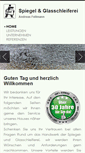 Mobile Screenshot of glas-fellmann.de